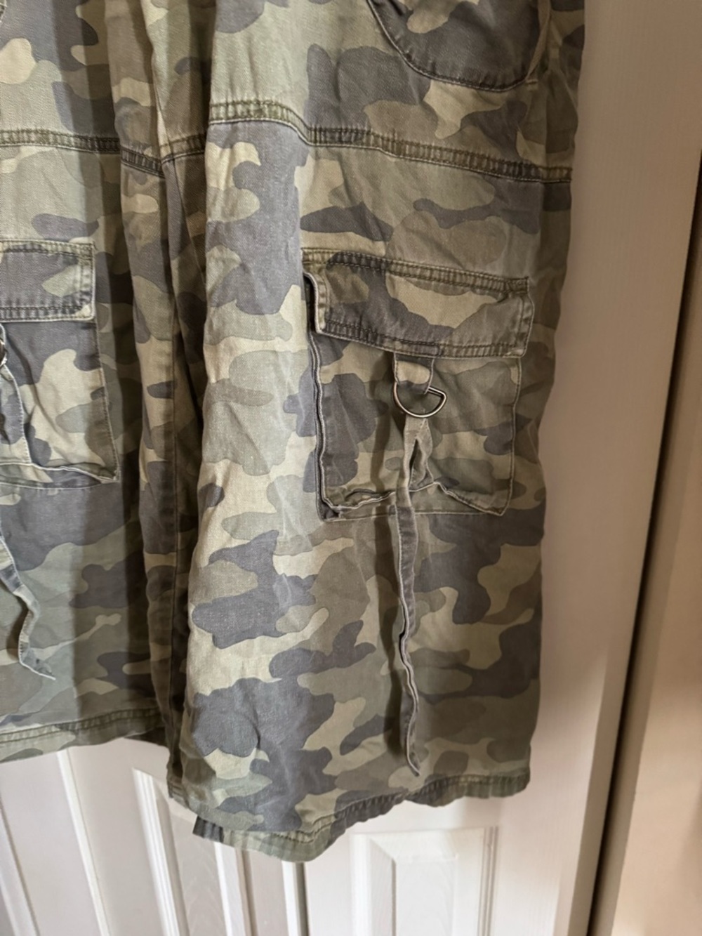 Camo Cargo Pants - Olive Camouflage - Picture 5 of 7